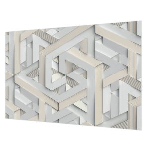 Tapeta Iluzoryczne formy skandynawska gładka matowa 152×104 1024894 Tapeta Iluzoryczne formy skandynawska gładka matowa 152×104 1024894