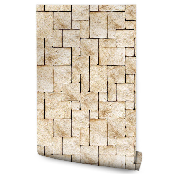Tapeta Kamienny Mur 3D 102685