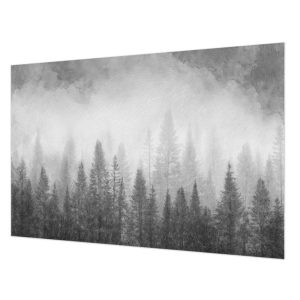 Tapeta Leśna mgła styl japoński zen flizelina 104×70 1025099 Tapeta Leśna mgła styl japoński zen flizelina 104×70 1025099