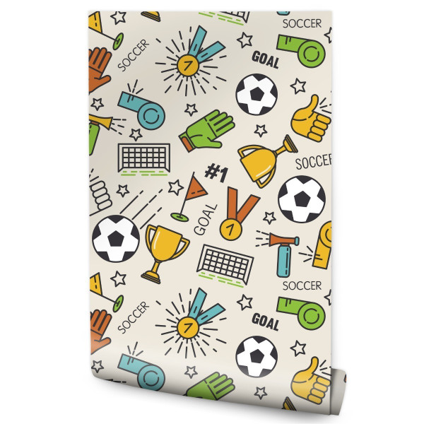 Tapeta Młodzieżowa Piłka Nożna Rysunki Sport 152845