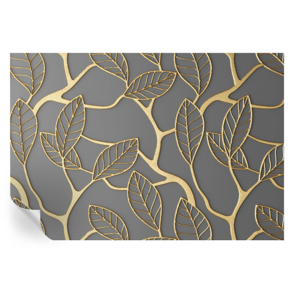 Tapeta samoprzylepna Eleganckie liście 152x104 Tulup 967048