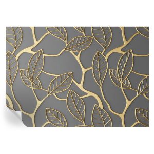 Tapeta samoprzylepna Eleganckie liście 208×146 Tulup 967079 Tapeta samoprzylepna Eleganckie liście 208×146 Tulup 967079