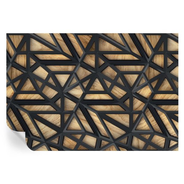 Tapeta samoprzylepna Geometryczne połączenie 152x104 Tulup 934148
