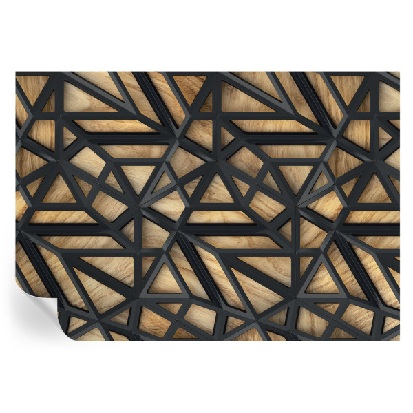 Tapeta samoprzylepna Geometryczne połączenie 312x219 Tulup 934171