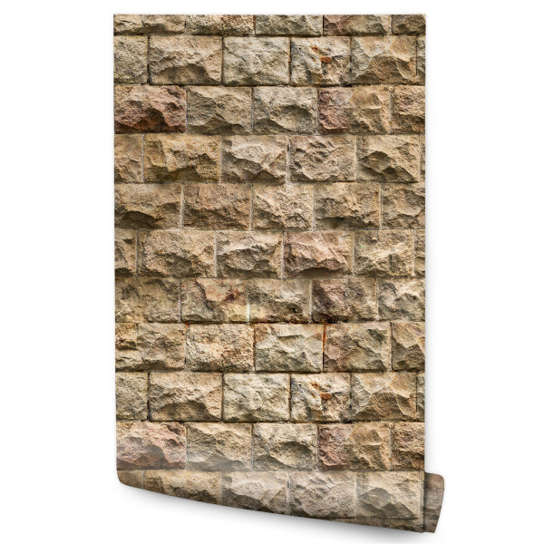 Tapeta Ścienna Kamienny MUR Cegła Dekor Efekt 3D 246179