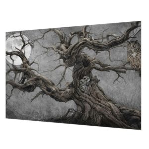 Tapeta Tajemnicza sowa artystyczna malarska ścienna 152×104 1024839 Tapeta Tajemnicza sowa artystyczna malarska ścienna 152×104 1024839
