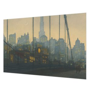 Tapeta Wieczorna panorama tynk beton flizelina ścienna 152×104 1024879