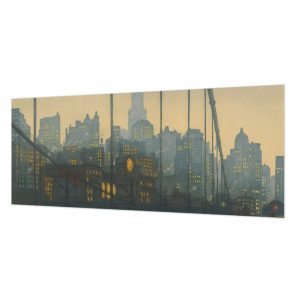 Tapeta Wieczorna panorama tynk beton flizelina ścienna 250×104 1032330