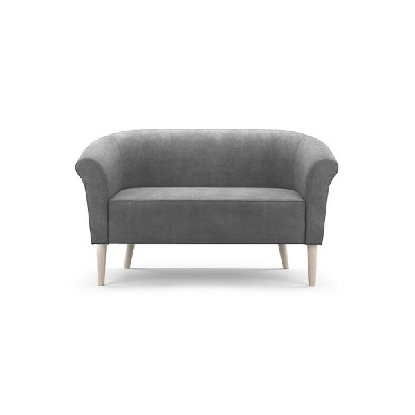 Tapicerowana sofa PERO 2 - szary noga buk 329111