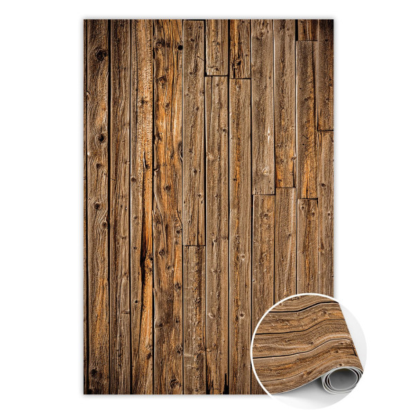 Wewnętrzny dywan winylowy Deska w paski 60 x 90 cm 434162