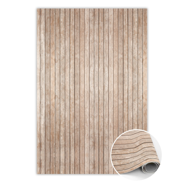 Wewnętrzny dywan winylowy Deska w paski 60 x 90 cm 283392