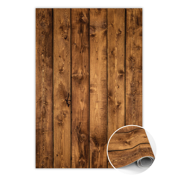 Wewnętrzny dywan winylowy Pionowe deski 100 x 150 cm 283528