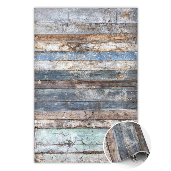 Wewnętrzny dywan winylowy Poziome deski 150 x 225 cm 457064
