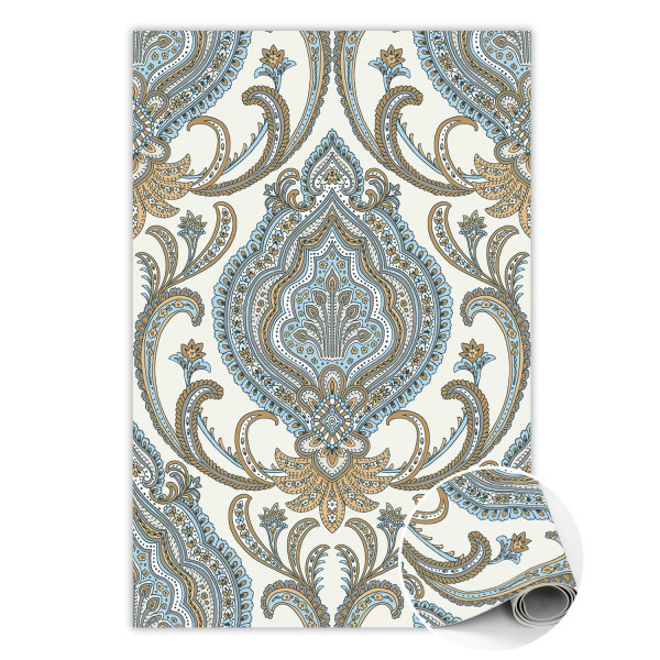 Wewnętrzny dywan winylowy Tekstura Paisley 100 x 150 cm 459714