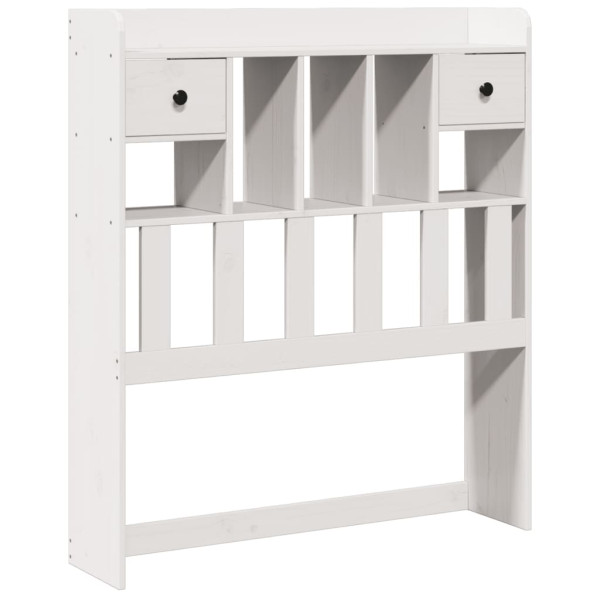 Wezgłowie Biały 75 cm Drewno sosnowe vidaXL 515315