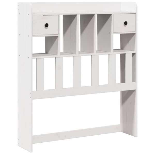 Wezgłowie Biały 90 cm Drewno sosnowe vidaXL 515019