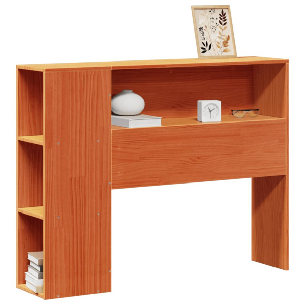 Wezgłowie Brąz 100 cm Drewno vidaXL 513930