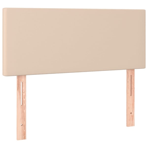 Wezgłowie Brąz 100 x 5 x 78/88 cm Sztuczna skóra vidaXL 520463