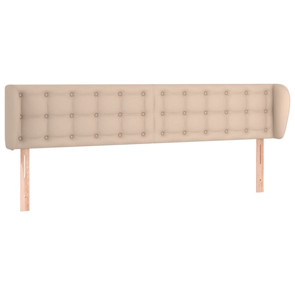 Wezgłowie Brąz 163 x 23 x 78/88 cm Sztuczna skóra vidaXL 521325