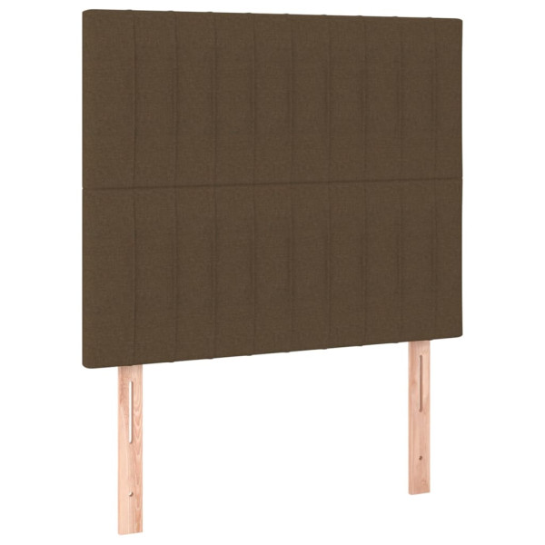 Wezgłowie Brąz 80 cm Tkanina Wysoki vidaXL 380854