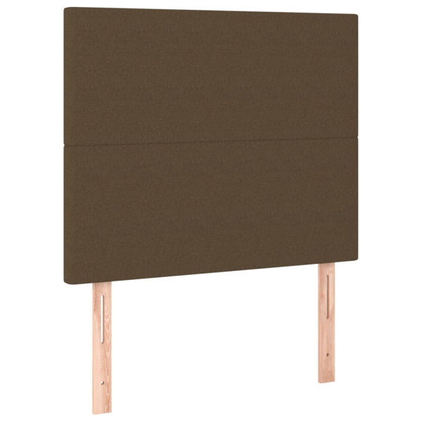 Wezgłowie Brąz 80 x 5 x 118/128 cm Tkanina vidaXL 535492
