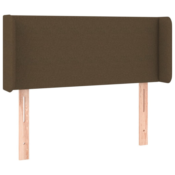 Wezgłowie Brąz 83 x 16 x 78/88 cm Tkanina vidaXL 521347