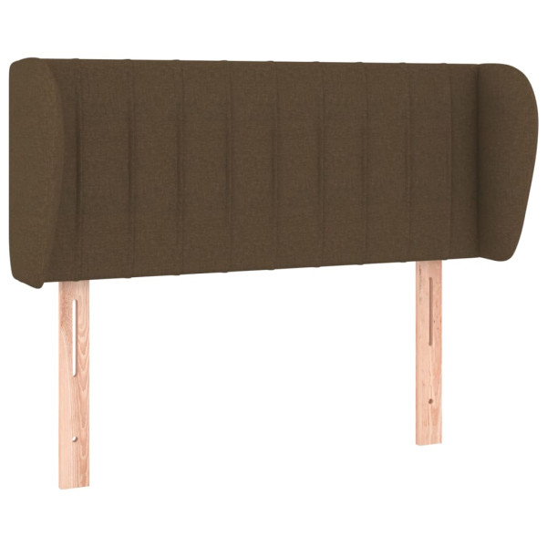 Wezgłowie Brąz 83 x 23 x 78/88 cm Tkanina vidaXL 617070