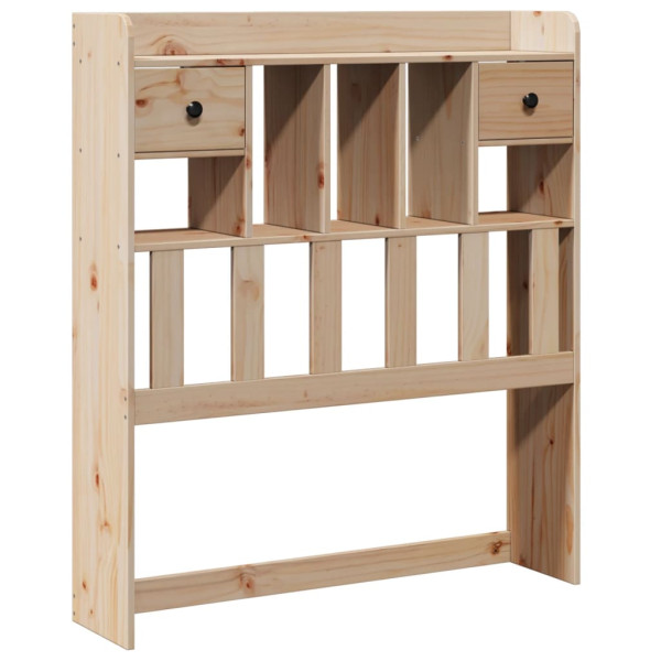 Wezgłowie Brąz 90 cm Drewno sosnowe vidaXL 515238