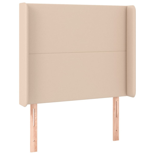 Wezgłowie Brąz 93 x 16 x 118/128 cm Sztuczna skóra vidaXL 521457