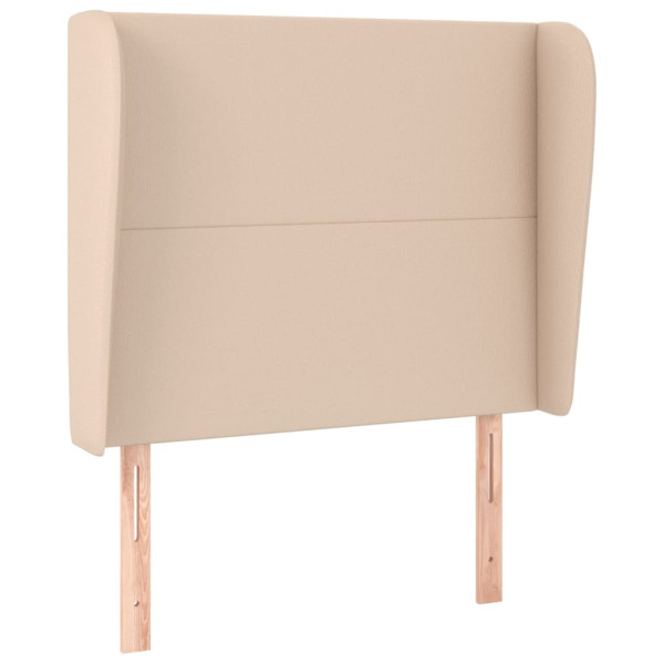 Wezgłowie Brąz 93 x 23 x 118/128 cm Sztuczna skóra vidaXL 521479