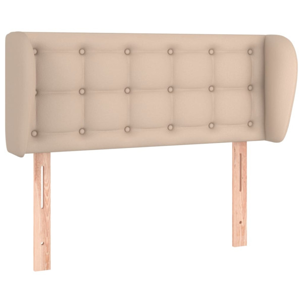 Wezgłowie Brąz 93 x 23 x 78/88 cm Sztuczna skóra vidaXL 521513
