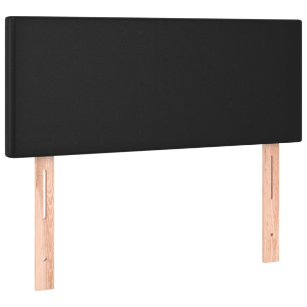Wezgłowie Czarny 80 x 5 x 78/88 cm Sztuczna skóra vidaXL 532861