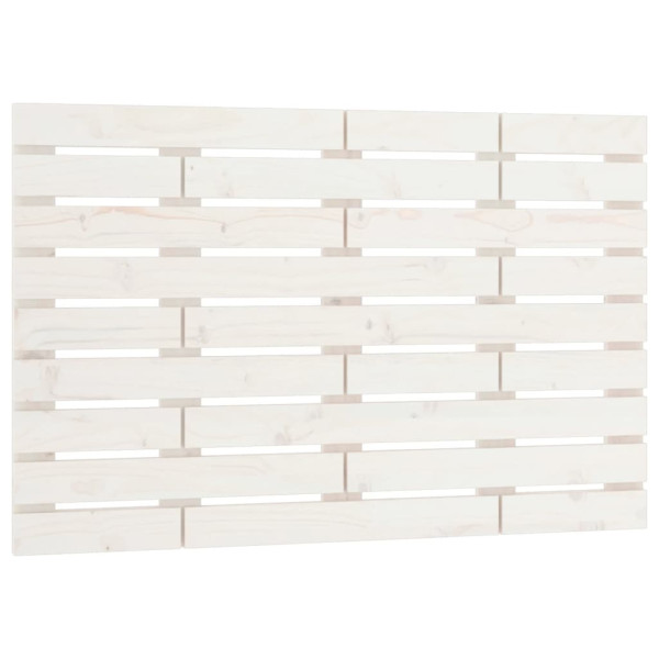 Wezgłowie łóżka Biały 106 x 63 cm Pine Wood vidaXL 527508
