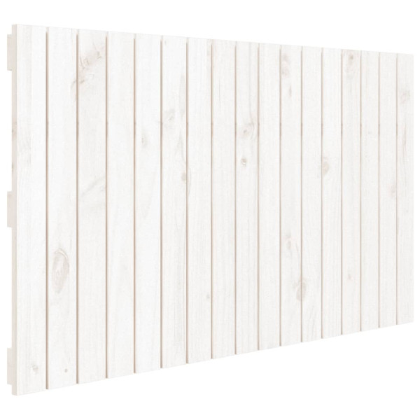 Wezgłowie łóżka Biały 108 x 60 cm Pine Wood vidaXL 523386
