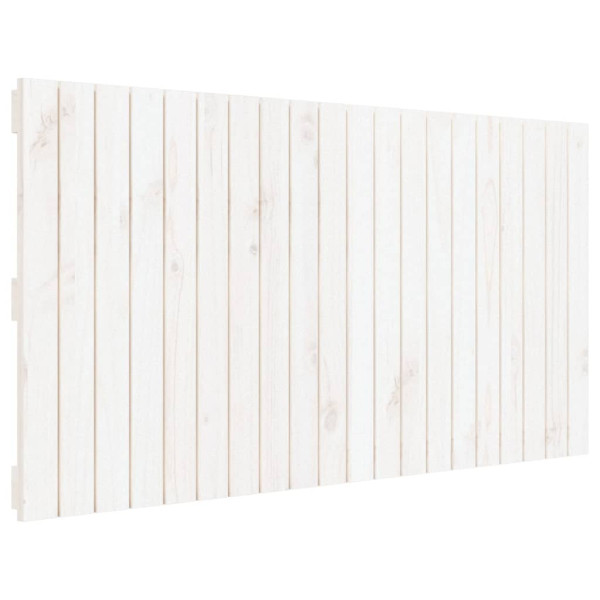 Wezgłowie łóżka Biały 127.5 x 60 cm Pine Wood vidaXL 527437