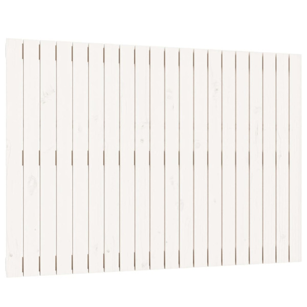 Wezgłowie łóżka Biały 127.5 x 90 cm Pine Wood vidaXL 527500