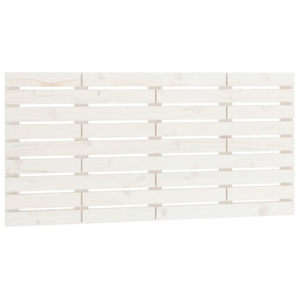 Wezgłowie łóżka Biały 146 x 63 cm Pine Wood vidaXL 523244