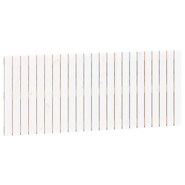 Wezgłowie łóżka Biały 147 x 60 cm Drewno sosnowe vidaXL 521847