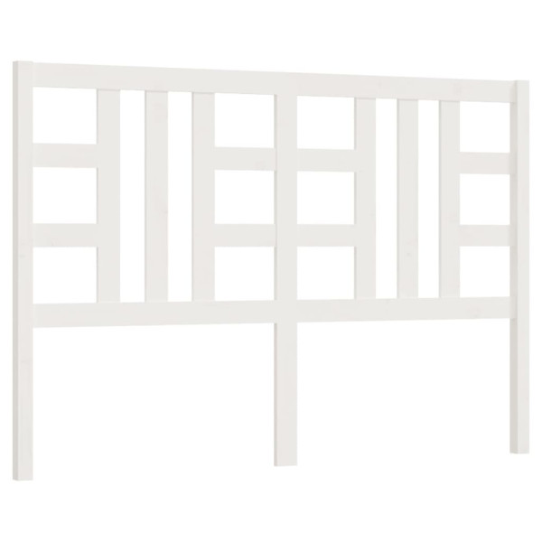 Wezgłowie łóżka Biały 156 x 100 cm Drewno sosnowe vidaXL 515339