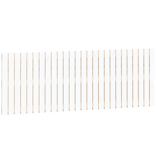 Wezgłowie łóżka Biały 166 x 60 cm Pine Wood vidaXL 521985