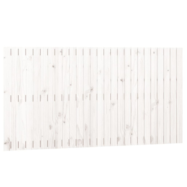 Wezgłowie łóżka Biały 166 x 90 cm Pine Wood vidaXL 522036