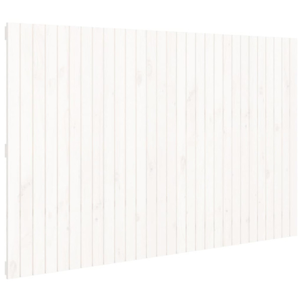 Wezgłowie łóżka Biały 185 x 110 cm Pine Wood vidaXL 527472