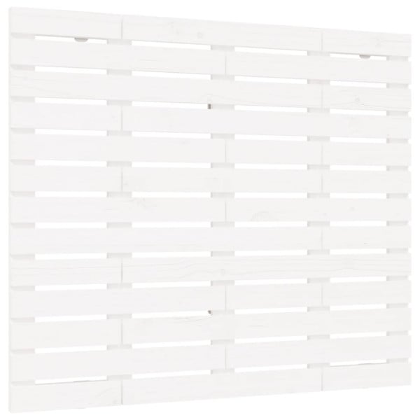 Wezgłowie łóżka Biały 81 x 91.5 cm Drewno sosnowe vidaXL 527604