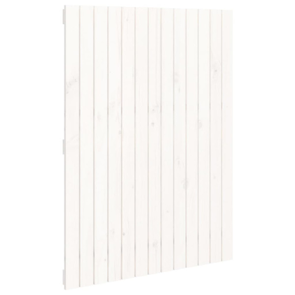 Wezgłowie łóżka Biały 82.5 x 110 cm Pine Wood vidaXL 527458