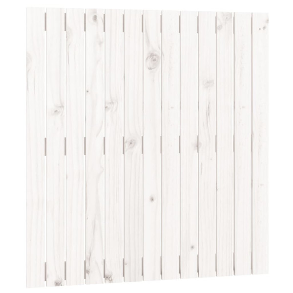 Wezgłowie łóżka Biały 82.5 x 90 cm Pine Wood vidaXL 527582
