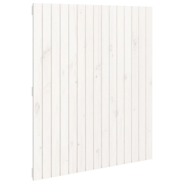 Wezgłowie łóżka Biały 95.5 x 110 cm Pine Wood vidaXL 523169
