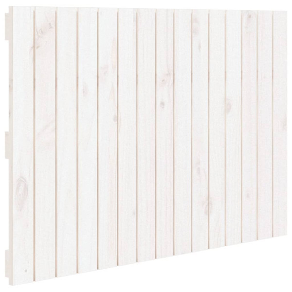 Wezgłowie łóżka Biały 95.5 x 60 cm Pine Wood vidaXL 527514