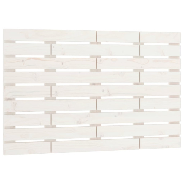Wezgłowie łóżka Biały 96 x 63 cm Pine Wood vidaXL 524399