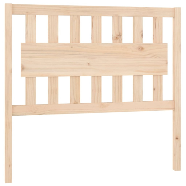 Wezgłowie łóżka Brąz 105.5 x 100 cm Drewno sosnowe vidaXL 503296