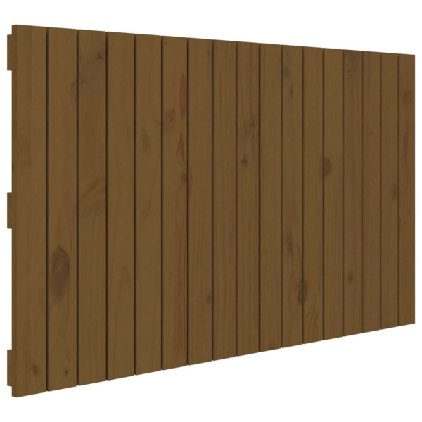 Wezgłowie łóżka Brąz 108 x 60 cm Pine Wood vidaXL 523234